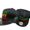Raw Blue Bob Marley Snapback Caps
