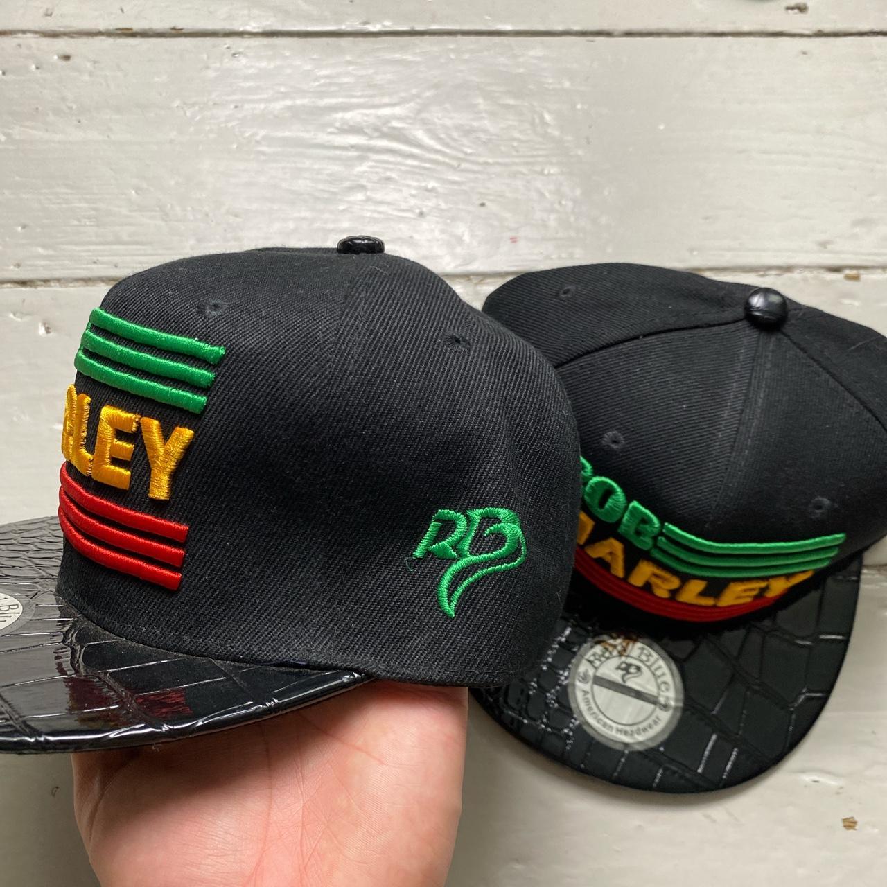 Raw Blue Bob Marley Snapback Caps