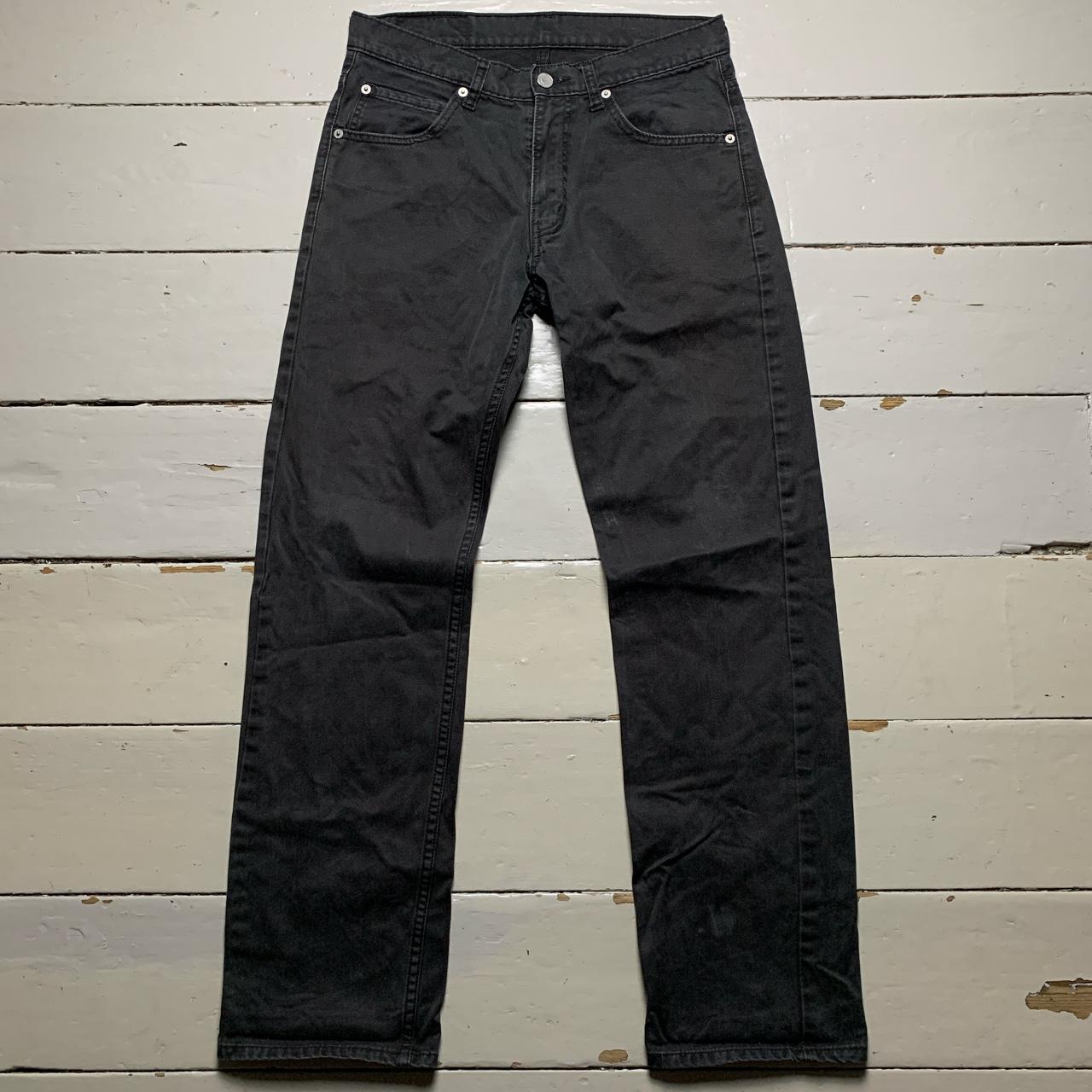 Levis 752 Black and White Jeans