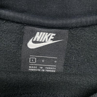 Nike Big Swoosh Black and White Jumper (L)