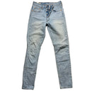 Levis 501 S Slim Skinny Light Blue Jeans (24W)