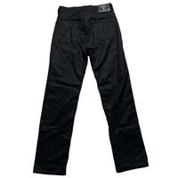 Versace Jeans Couture Black Felt Trouser Jeans (30W)