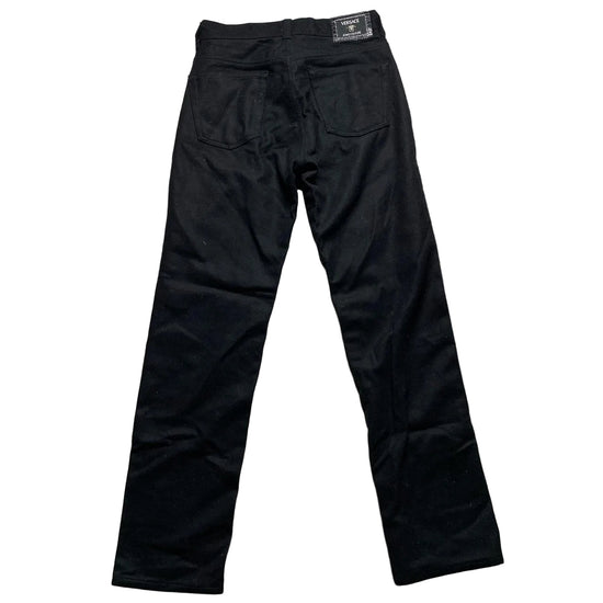 Versace Jeans Couture Black Felt Trouser Jeans (30W)
