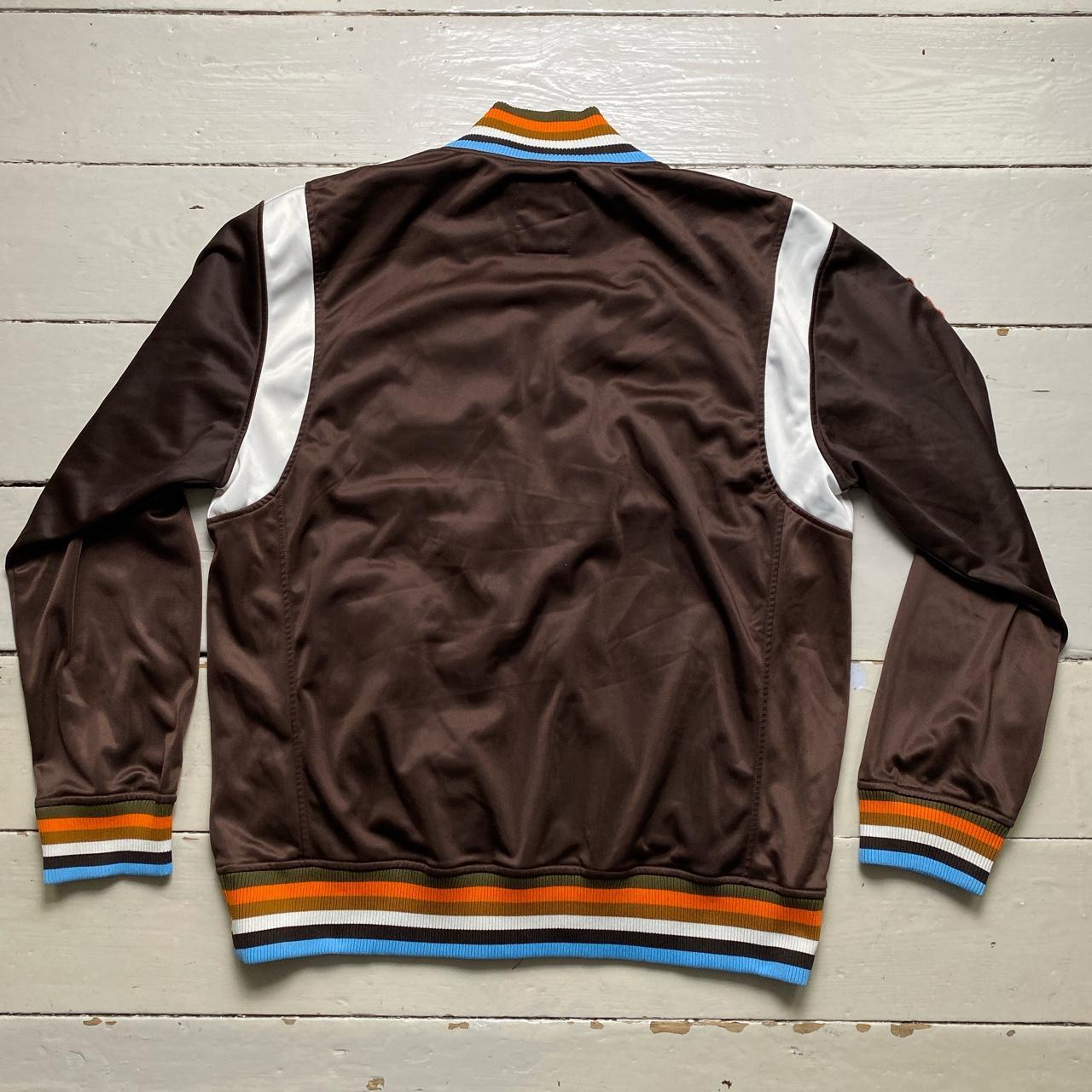 Akademiks Brown Vintage Tracksuit Jacket