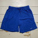 Nike Swoosh Shorts Blue and White