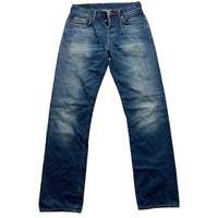 Evisu Vintage Light Blue White Daicock Swoosh Jeans (30W)