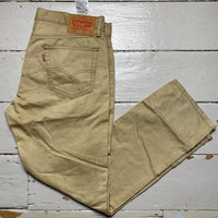 Levis 514 Cream Trouser Jeans