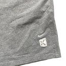Nike Swoosh Grey and White Vintage Shorts (XL)
