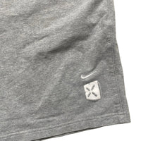 Nike Swoosh Grey and White Vintage Shorts (XL)
