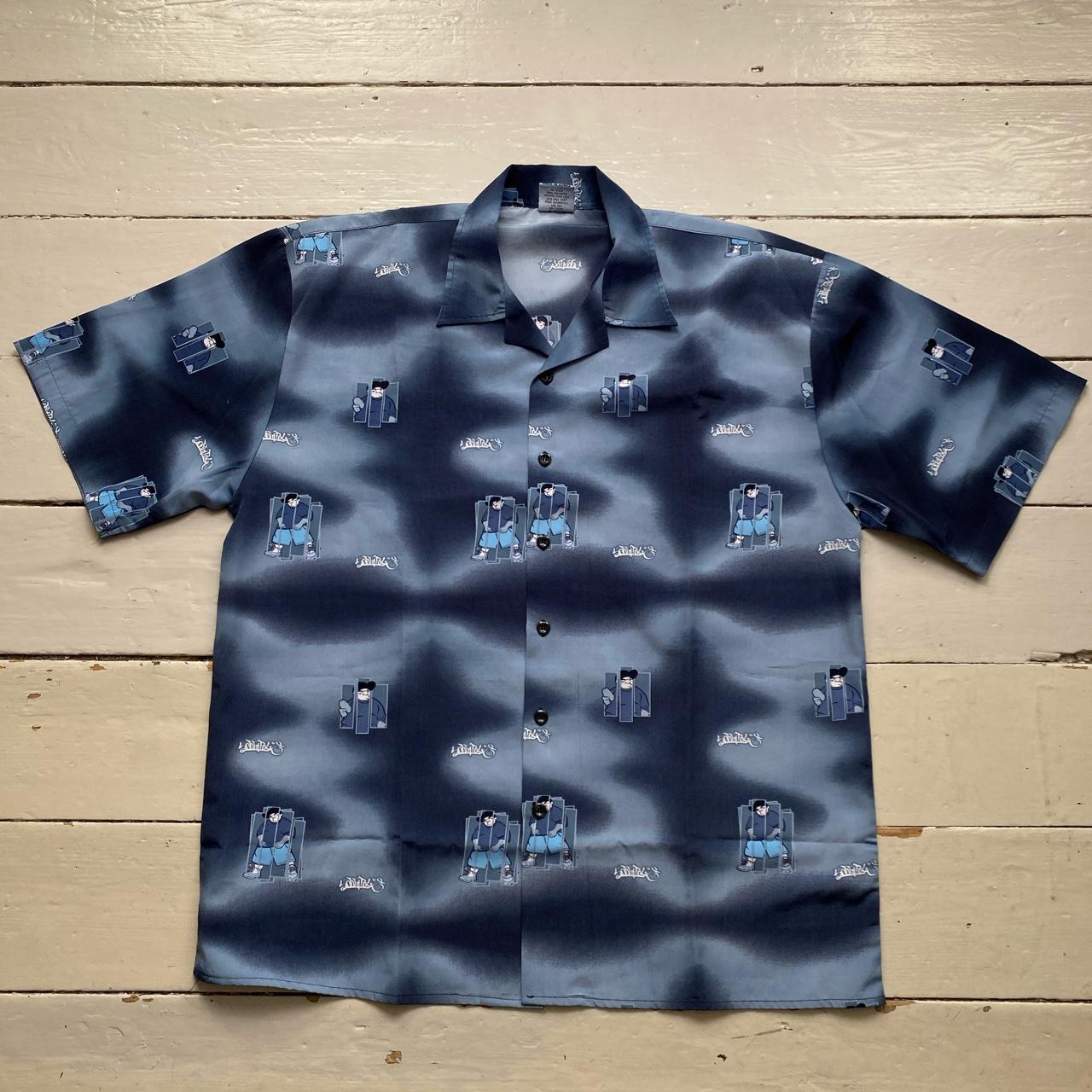 Southpole Vintage Graffiti Character Short Sleeve Shirt