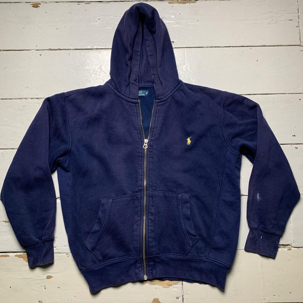 Ralph Lauren Polo Navy and Yellow Hoodie