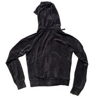 Nike Velour Black Hoodie (XS)