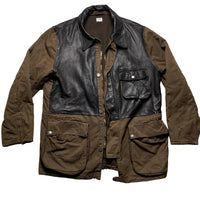 CP Company Vintage Leather Panel Lightweight Jacket (3XL)