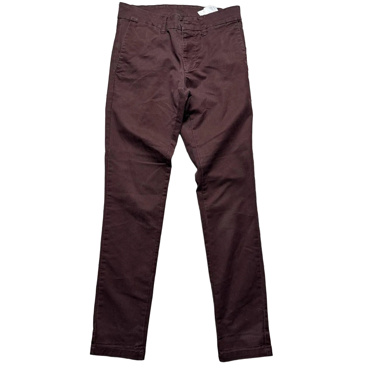 Carharrt Sid Pant Slim Burgundy Trousers (28W)