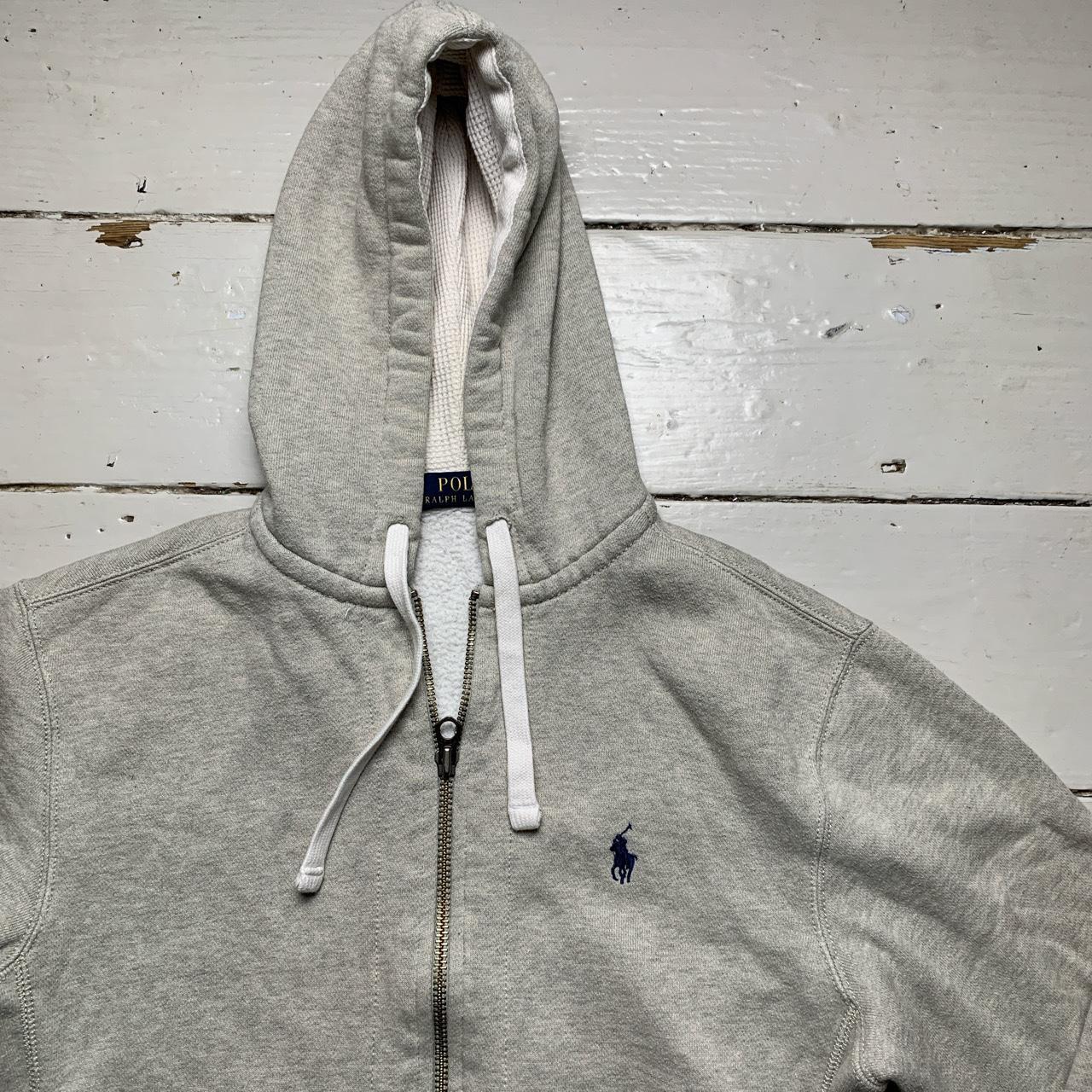 Ralph Lauren Polo Grey and Navy Hoodie