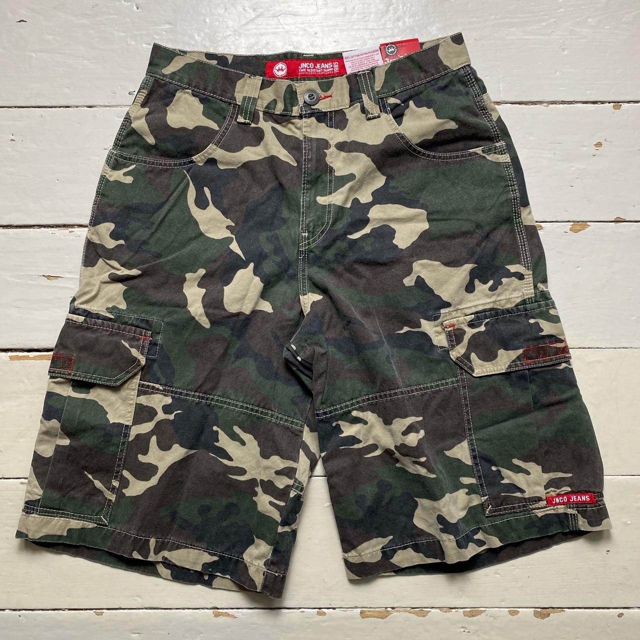 JNCO Jeans Camouflage Cargo Shorts