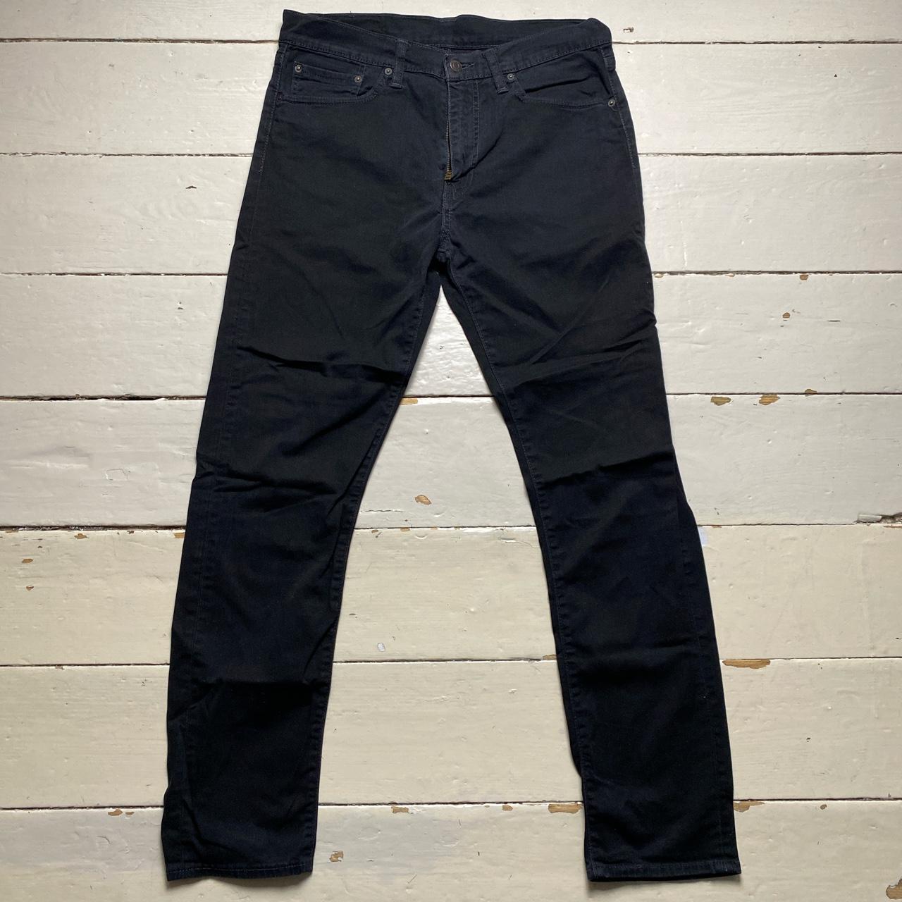 Levis 508 Black Slim Jeans