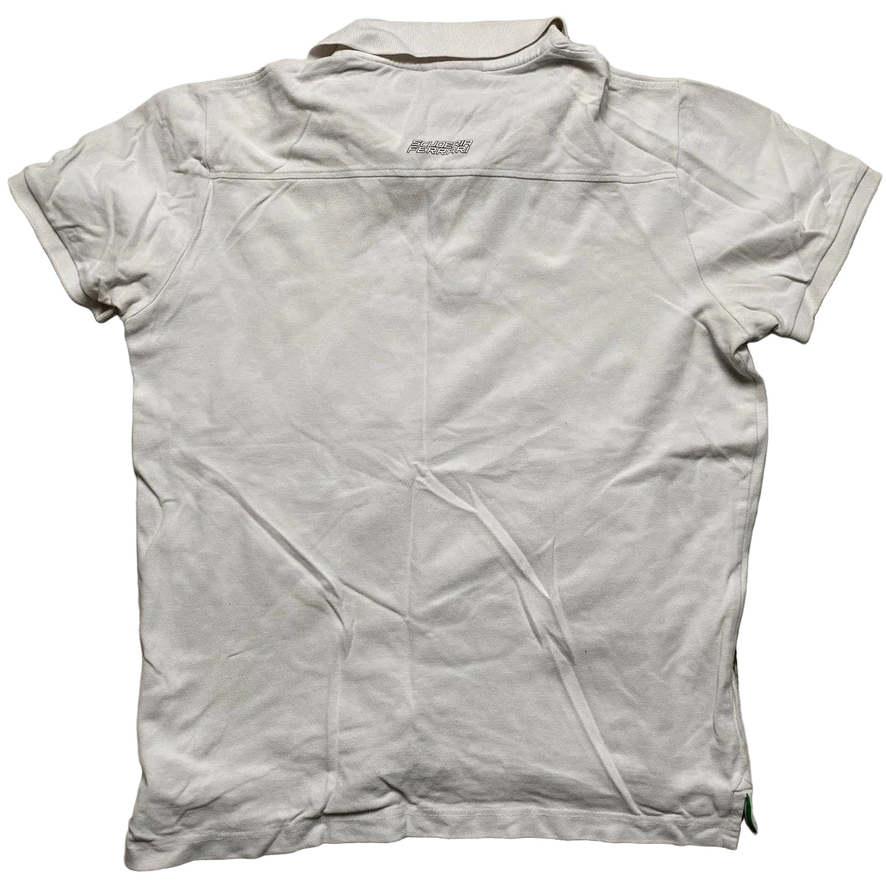 Ferrari Scuderia White Polo Shirt (L)