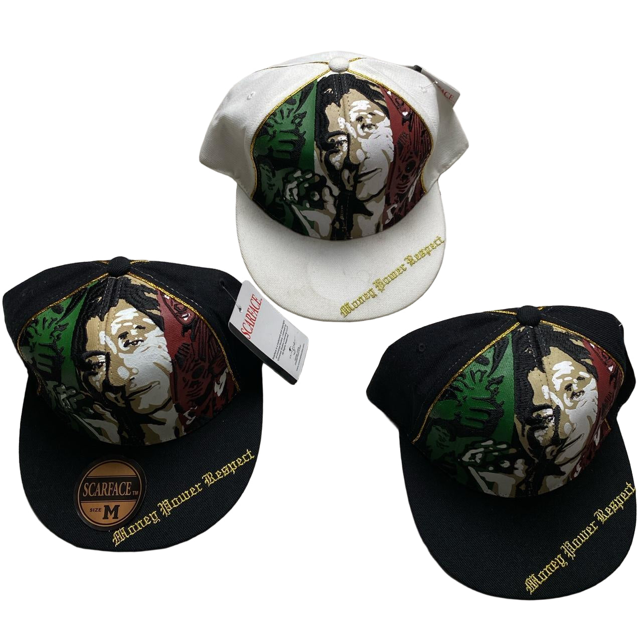 Scarface Fitted Vintage Caps