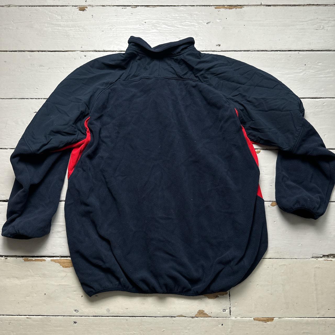 Nike England Rugby Vintage Fleece Quarter Zip Jumper