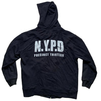 New York Police Department NYPD Vintage Black Hoodie (M)