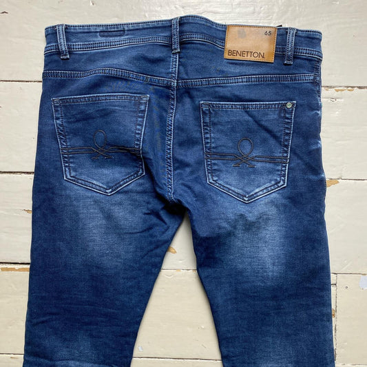 Benetton Navy Stonewash Jeans