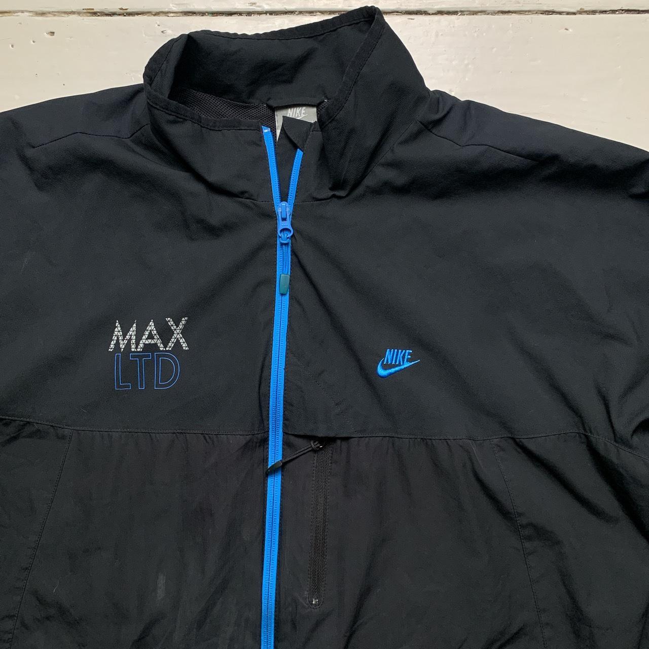 Nike Air Max LTD Black and Blue Shell Tracksuit Jacket