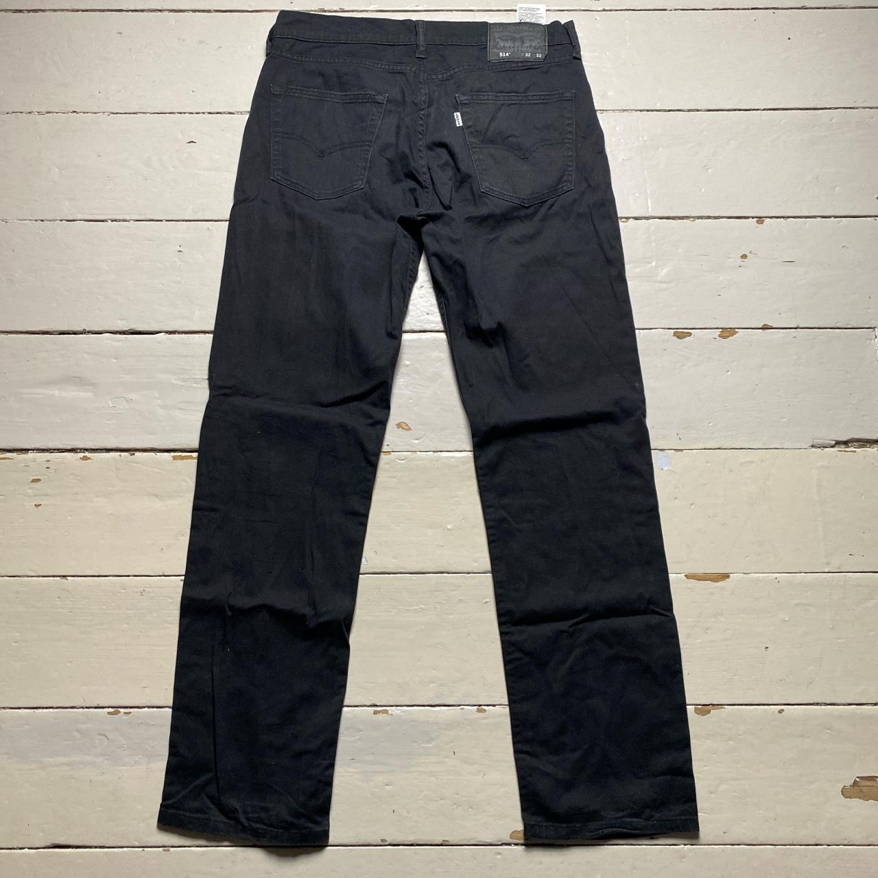 Levis 514 Black Jeans