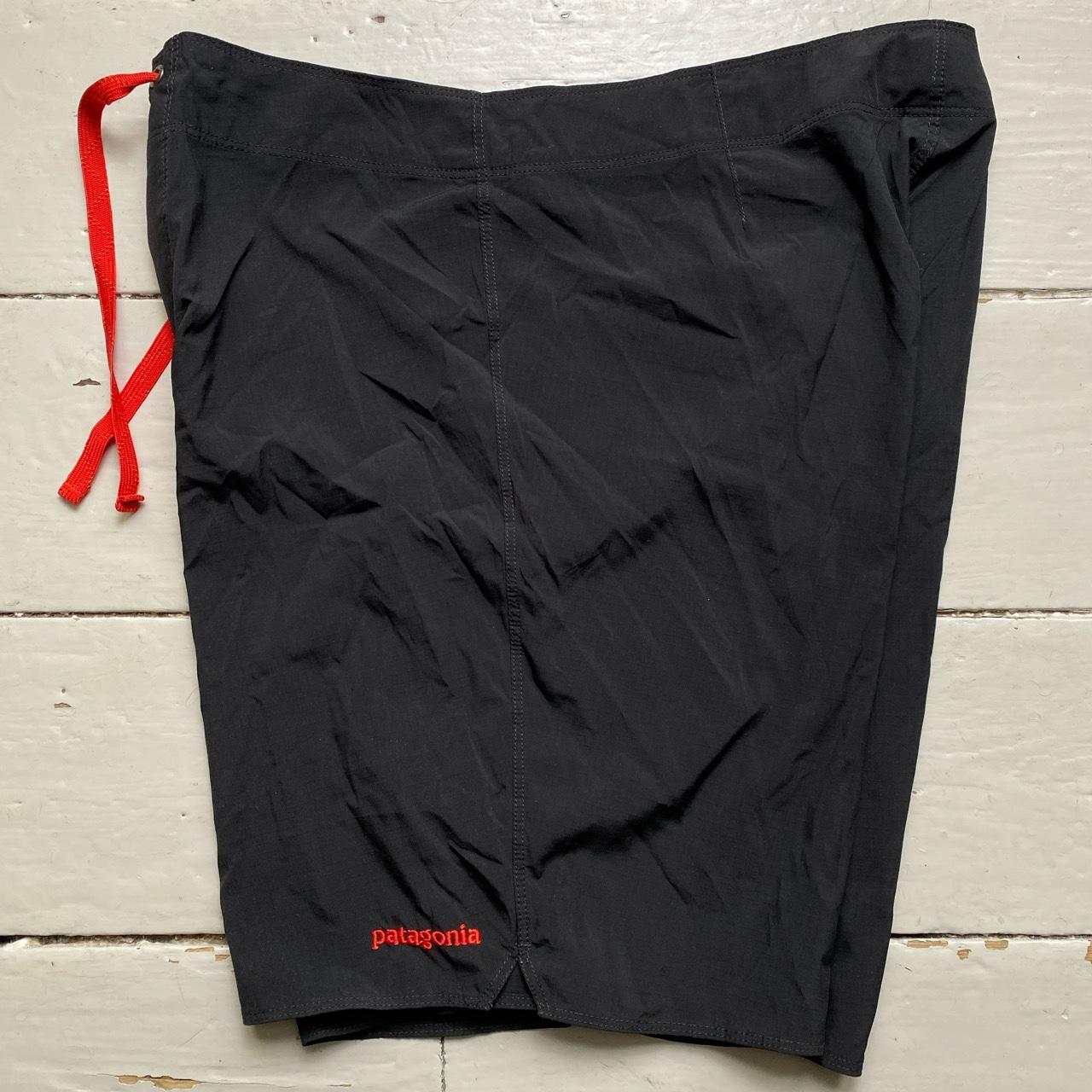 Patagonia Black and Red Shorts