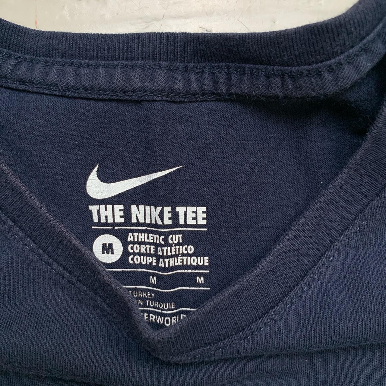 Nike Worldwide Navy and Blue T Shirt