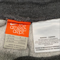 Nike Vintage Swoosh Athletic Department Baggy Joggers Grey and White (L)
