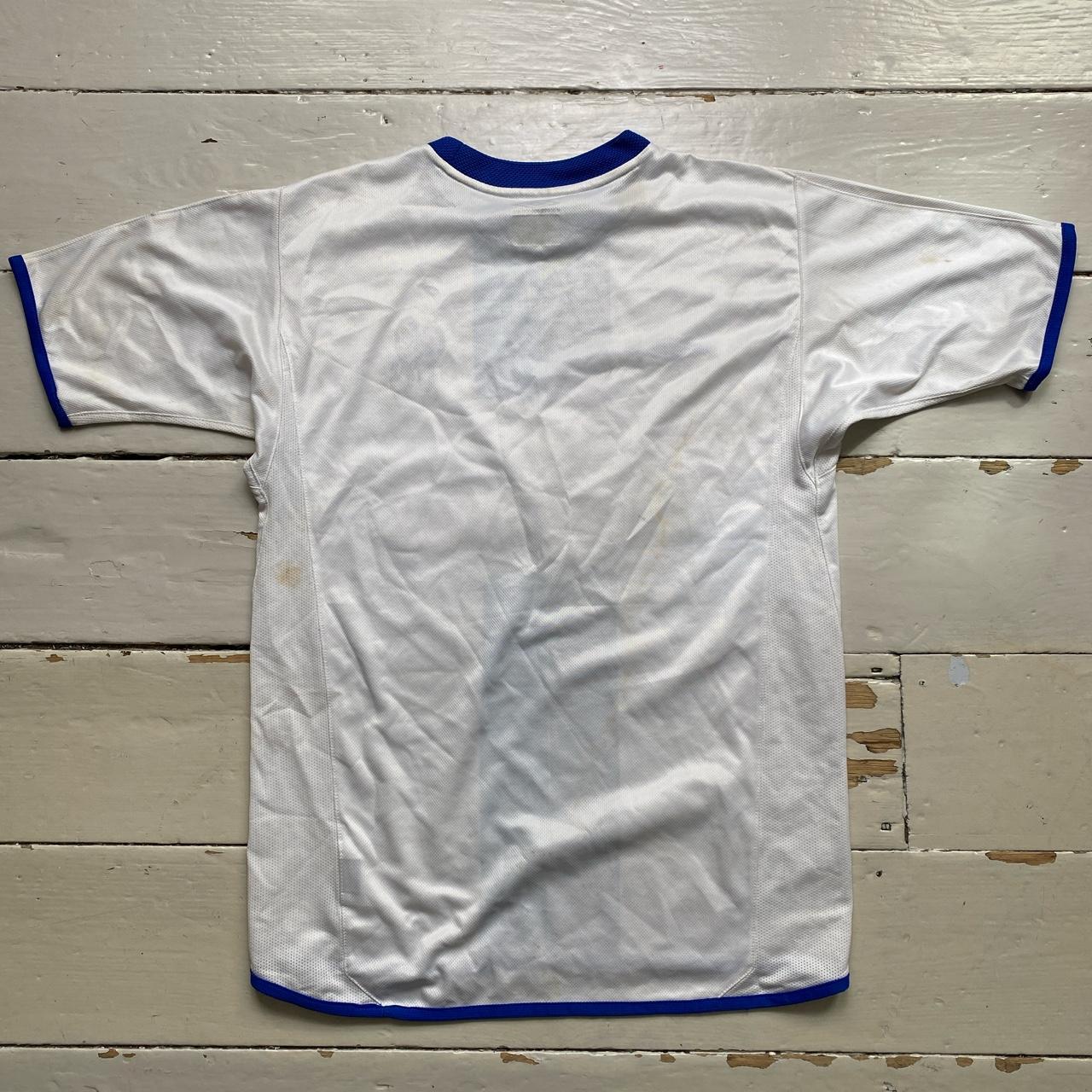 Chelsea Vintage Umbro Fly Emirates White 2003 Football Jersey