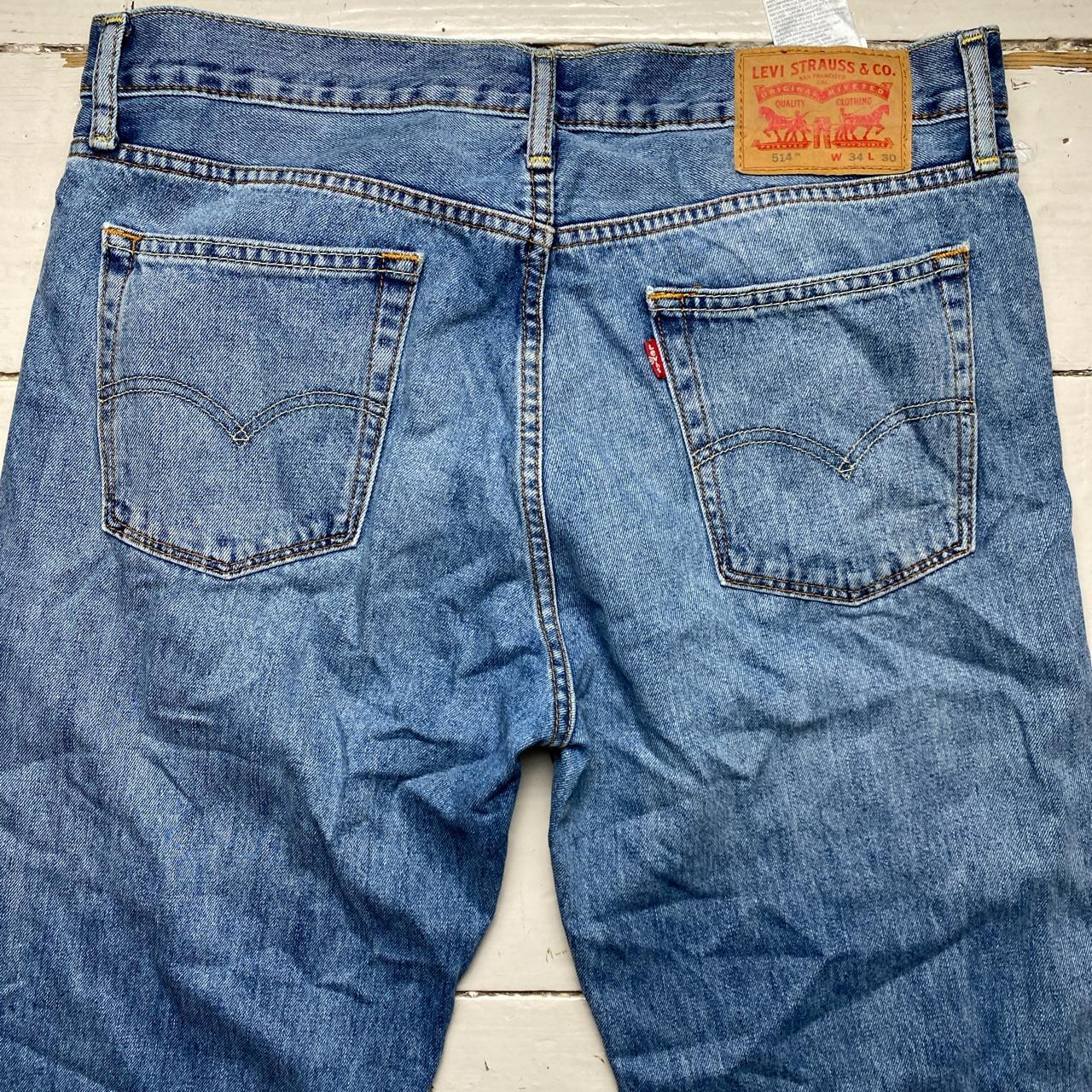 Levis 514 Light Blue Jeans