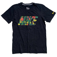 Nike Floral Spellout T Shirt (S)