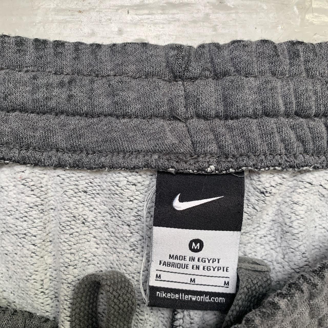 Nike Swoosh Grey and White Joggers