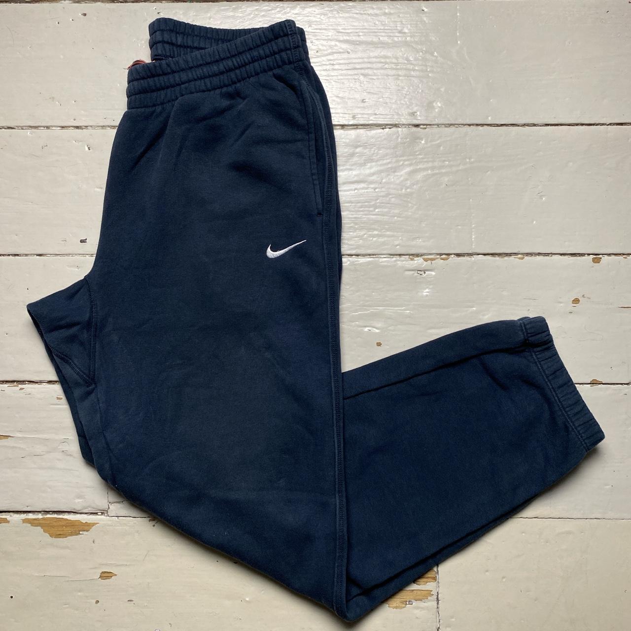 Nike Swoosh Vintage Athletic Department Navy and White Joggers