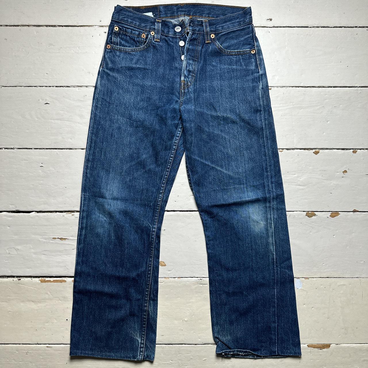 Levis 501 Navy Jeans