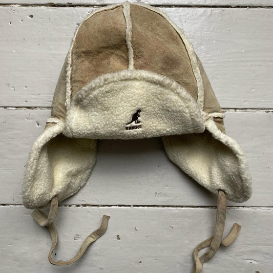 Kangol Vintage Trapper Dog Ear Sherpa and Suede Hat