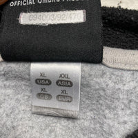 Umbro Vintage Black and Grey Fleece Jumper (XL)