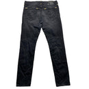 True Religion Geno Black and Gold Big Stitch Jeans (34W)
