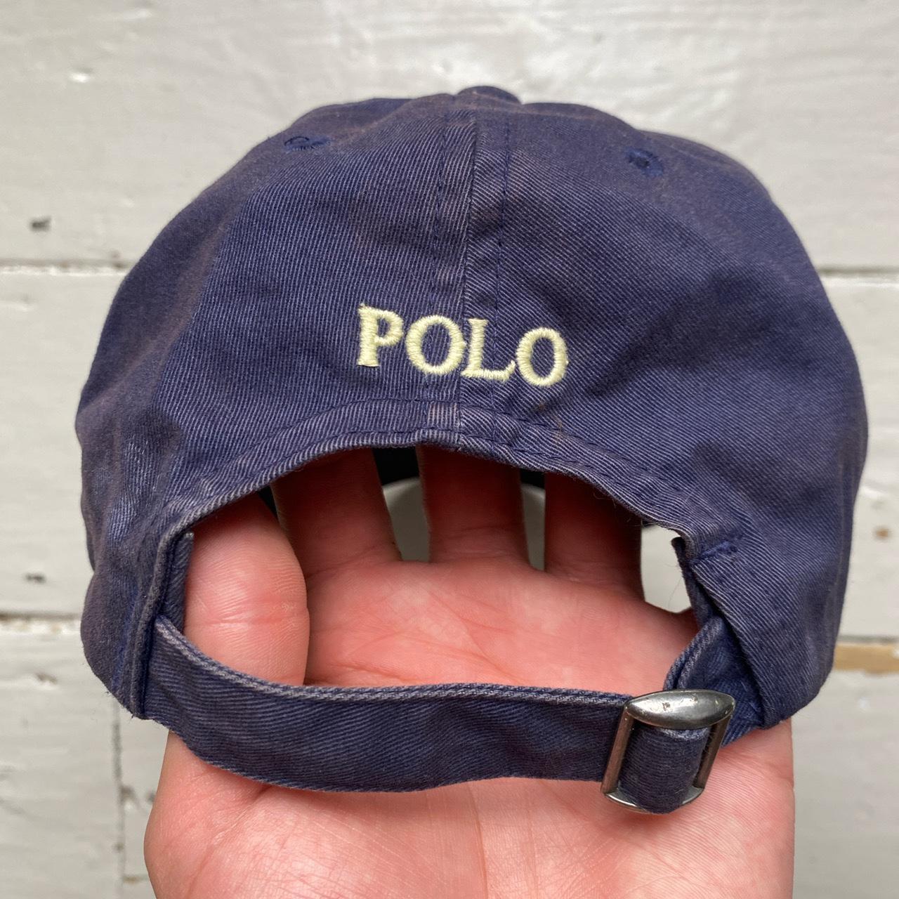 Polo Ralph Lauren Navy and Cream Cap