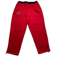 Cleanch Super Sports Vintage 90’s Baggy Red and Black Hip Hop Tracksuit (XL/2XL)