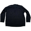 Nike Dri Fit Quarter Zip Black and White Jumper (XL)
