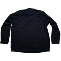 Nike Dri Fit Quarter Zip Black and White Jumper (XL)