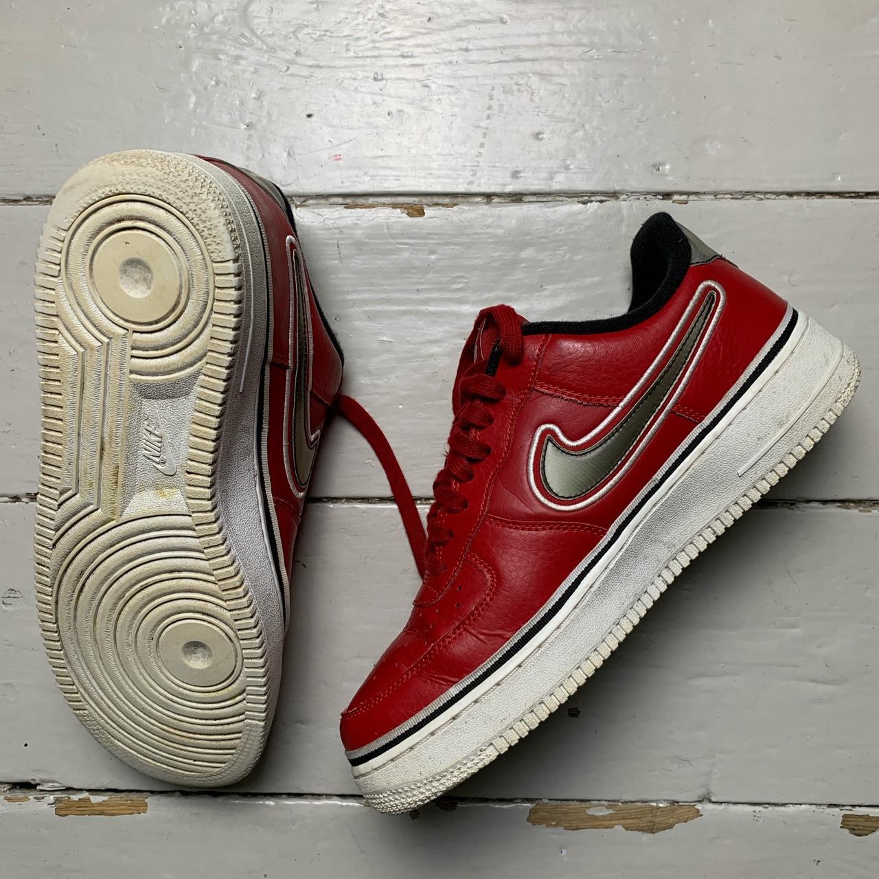 Nike Air Force 1 NBA Red and White