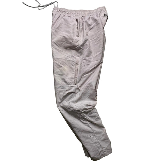 Nike Shell Baggy Cream Track Pant Bottoms (XL)