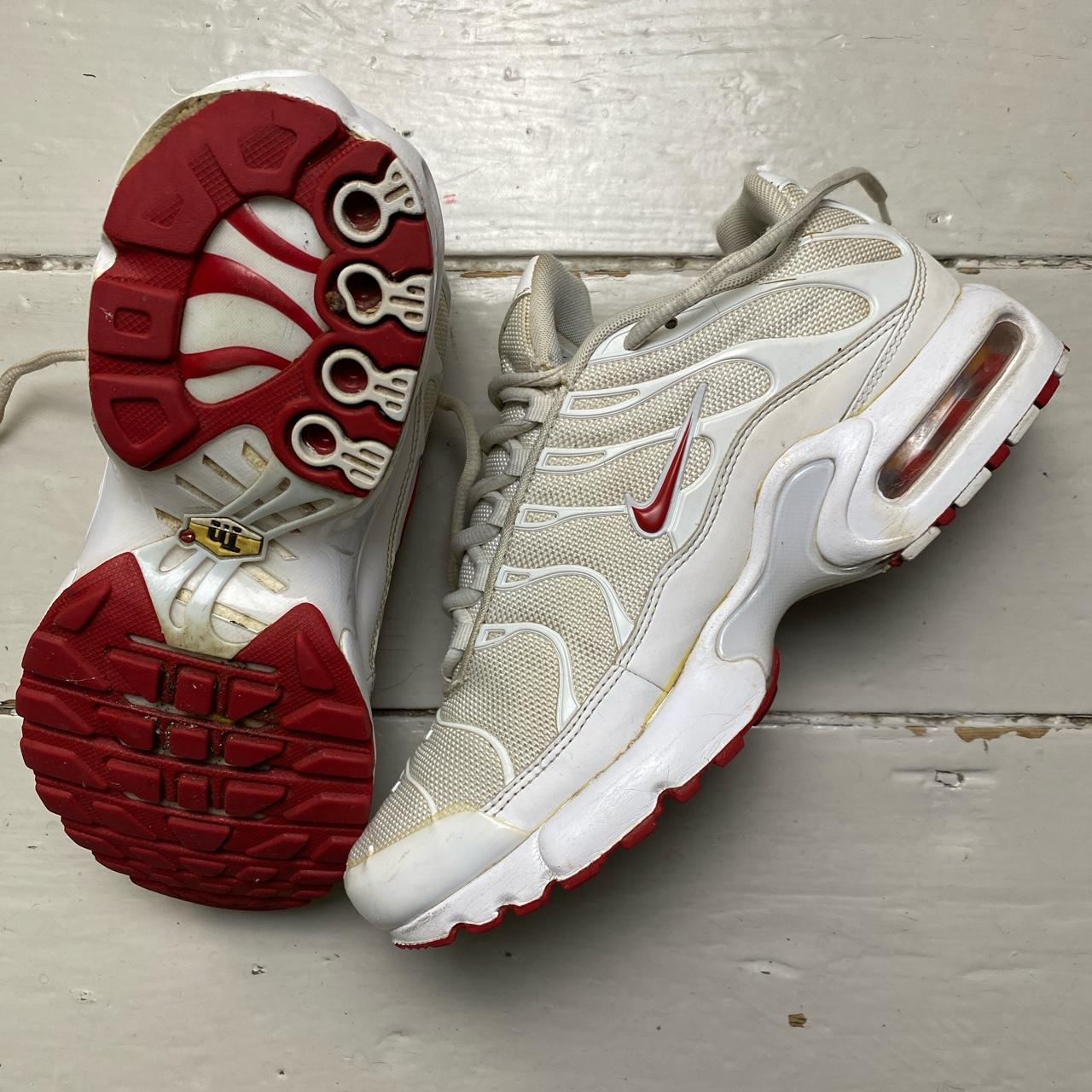 Nike TN Air Max Plus White and Red