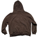 Essentials Fear of God Brown and Black Baggy Hoodie (M)