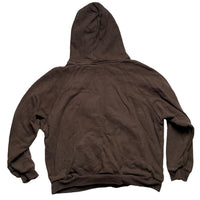 Essentials Fear of God Brown and Black Baggy Hoodie (M)