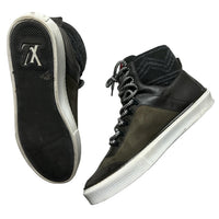 Louis Vuitton High Sock Ankle Trainers Khaki Green (UK 9)